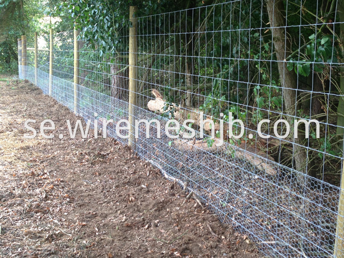 Woven Goat Fence